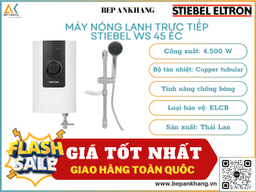 Máy nước nóng trực tiếp Stiebel Eltron 4500W WS 45 EC - Nhập khẩu Thái Lan